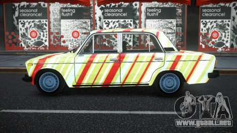 VAZ 2106 Bejala S4 para GTA 4