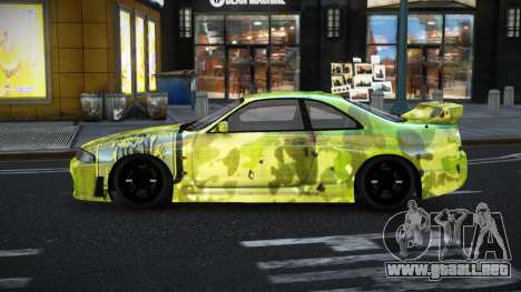 Nissan Skyline R33 Mexron S3 para GTA 4