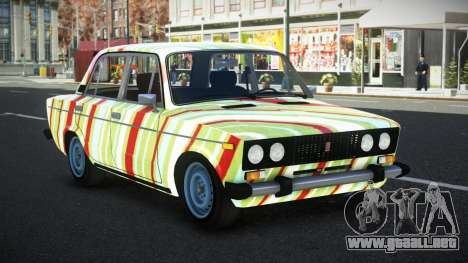 VAZ 2106 Bejala S4 para GTA 4