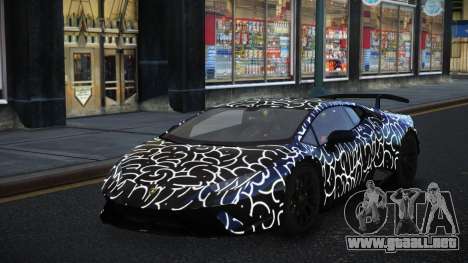 Lamborghini Huracan Ahxis S12 para GTA 4