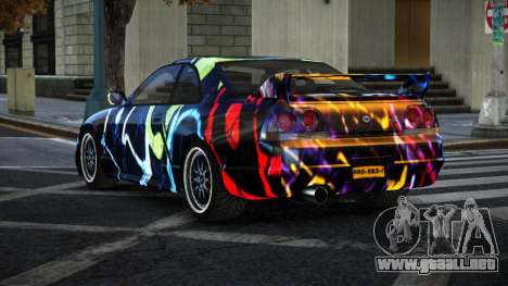 Nissan Skyline R33 Dojuke S10 para GTA 4