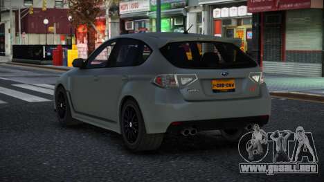 Subaru Impreza Cahhiyo para GTA 4