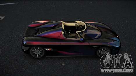 Koenigsegg CCX Basllo S8 para GTA 4