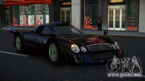 Mercedes-Benz CLK GTR Wapobe para GTA 4