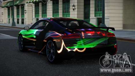 Audi R8 Riega S4 para GTA 4