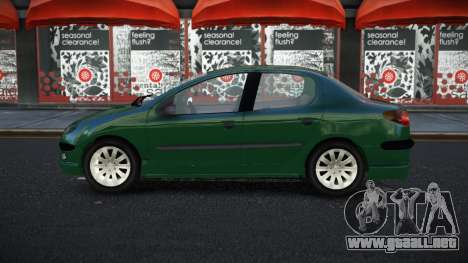 Peugeot 206 Coszu para GTA 4
