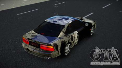 BMW 850CSi Ganlia S13 para GTA 4