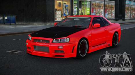 Nissan Skyline R34 Rebeg para GTA 4