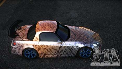 Honda S2000 Colulie S8 para GTA 4