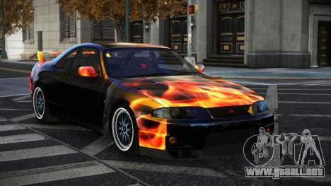 Nissan Skyline R33 Dojuke S12 para GTA 4
