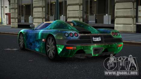 Koenigsegg CCX Basllo S9 para GTA 4