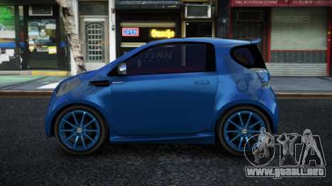 Aston Martin Cygnet Ruvuga para GTA 4