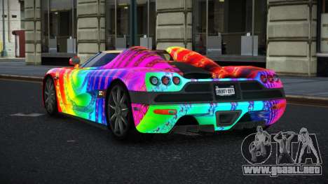 Koenigsegg CCX Basllo S6 para GTA 4