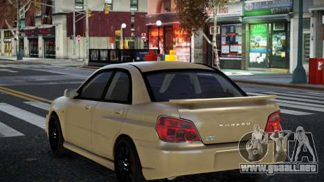 Subaru Impreza Begu para GTA 4