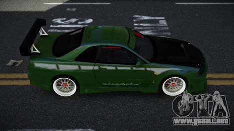 Nissan Skyline R34 Niobe para GTA 4