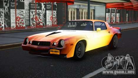 Chevrolet Camaro Z28 Elistian S6 para GTA 4