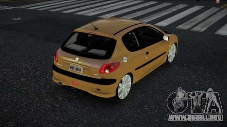Peugeot 206 Riose para GTA 4