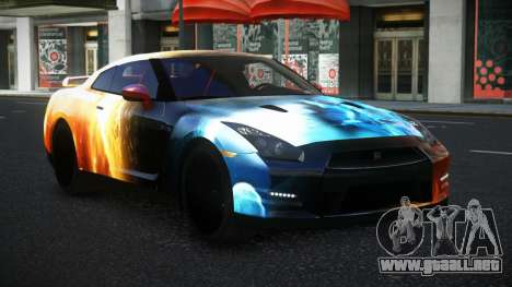 Nissan GT-R Eleryah S7 para GTA 4