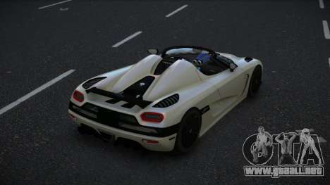 Koenigsegg Agera Wuceve para GTA 4