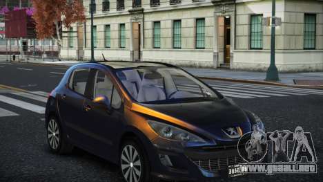 Peugeot 308 Kodimusa para GTA 4