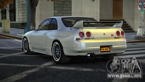 Nissan Skyline R33 Dojuke para GTA 4