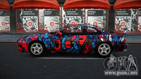 BMW 850CSi Ganlia S8 para GTA 4