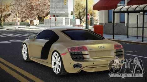 Audi R8 Rodcufic para GTA 4