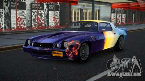 Chevrolet Camaro Z28 Elistian S5 para GTA 4