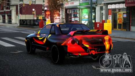 Nissan Skyline R32 Ense S2 para GTA 4