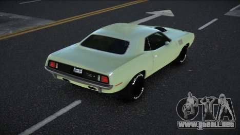 Plymouth Cuda Voqsefi para GTA 4