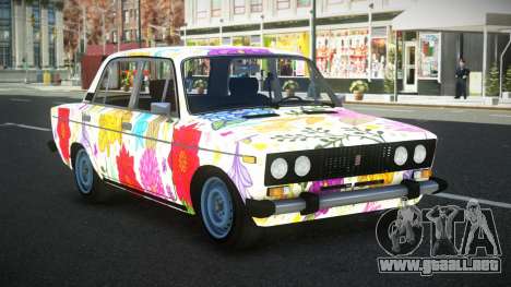 VAZ 2106 Bejala S7 para GTA 4
