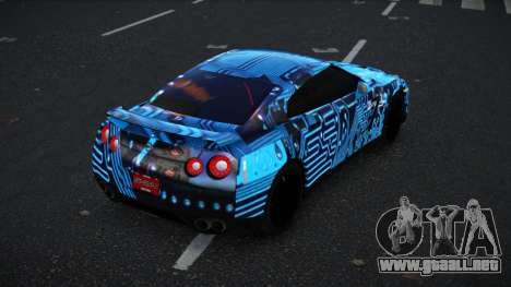 Nissan GT-R Eleryah S9 para GTA 4