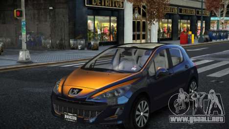 Peugeot 308 Kodimusa para GTA 4