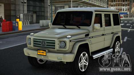 Mercedes-Benz G55 AMG Wedli para GTA 4