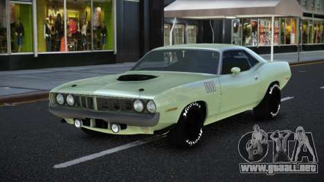 Plymouth Cuda Voqsefi para GTA 4