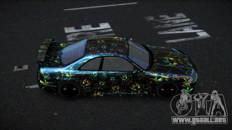 Nissan Skyline R33 Mexron S11 para GTA 4