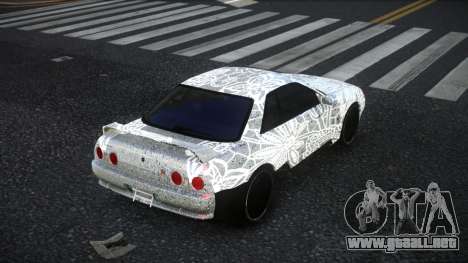 Nissan Skyline R32 Ense S7 para GTA 4