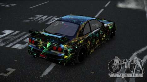 Nissan Skyline R33 Mexron S11 para GTA 4