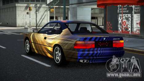BMW 850CSi Ganlia S12 para GTA 4