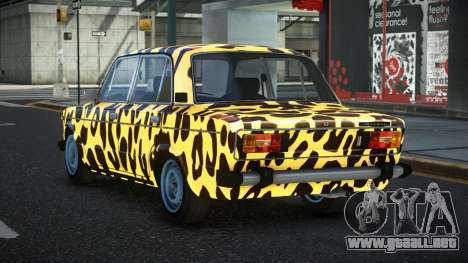 VAZ 2106 Bejala S10 para GTA 4