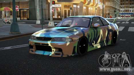 Nissan Skyline R33 Mexron S13 para GTA 4