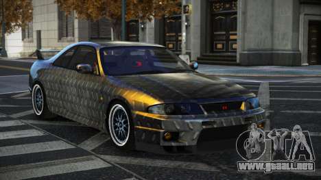 Nissan Skyline R33 Dojuke S4 para GTA 4