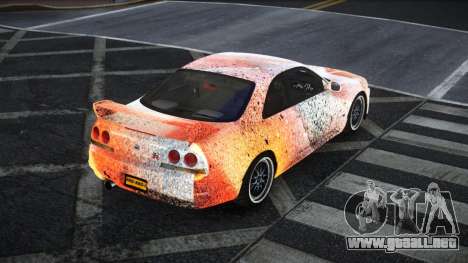 Nissan Skyline R33 Dojuke S8 para GTA 4