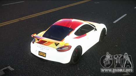 Porsche Cayman GT Reerke S12 para GTA 4