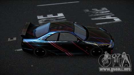 Nissan Skyline R33 Mexron S1 para GTA 4