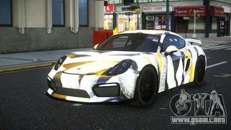 Porsche Cayman GT Reerke S8 para GTA 4