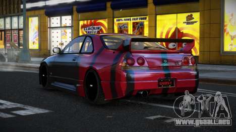 Nissan Skyline R33 Mexron S6 para GTA 4