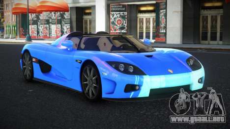 Koenigsegg CCX Basllo S2 para GTA 4
