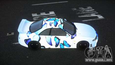 Nissan Skyline R33 Mexron S2 para GTA 4