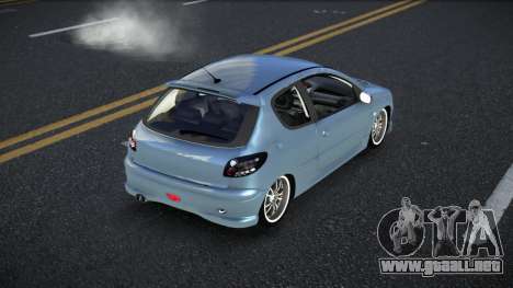 Peugeot 206 Diwaqigo para GTA 4